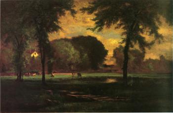 George Inness : The Pasture